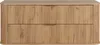 A wooden cabinet with two drawers. Voir les images du produit