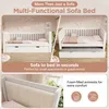Flieks Schlafsofa Holzbett 90x190cm mit Ausziehbett Produktbild-Vorschau 6