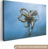 OneMillionCanvasses® - Leinwandbilder - 140x90 cm, Oktopus Produktbild-Vorschau 1
