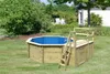 Terrasse Erweiterung rechts/links für Pool Achteck 400 x Produktbild-Vorschau 2