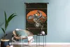 MuchoWow® Wandteppich Wandbehang Vintage - Motor - Muster Produktbild-Vorschau 5