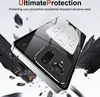 A smartphone case is shown with dramatic lighting and debris, suggesting durability. Produktbild-Vorschau