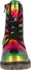A front view of a single child's boot. Produktbild-Vorschau
