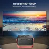 ZELURXX Mini Beamer Przenośny projektor WiFi 1080P z Podgląd zdjęcia produktu 3