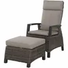 Gartenlounge-Hocker >Corido< in matt anthrazit, Produktbild-Vorschau 6