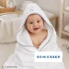 Schiesser Babykapuzenhandtuch Miro | 100 % Baumwolle | Produktbild-Vorschau 3