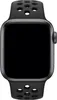 A close-up studio shot of an Apple Watch Nike Sport Band. Produktbild-Vorschau