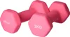 Hanteln - gelbHANTEL-Übungsset - pink, 2kg Produktbild-Vorschau 2