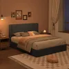 Čalouněná postel BEALIFE 160x200 cm s roštem a hydraulickým Náhled obrázku produktu 6