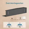 doporro Duschablage ohne Bohren 50 cm, Duschregal Schwarz Produktbild-Vorschau 6