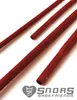 SNORS gewachste Schnürsenkel rund - DUNKELROT - 3mm - 150cm Produktbild-Vorschau 2