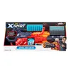 The image shows the packaging of a toy blaster, with the blaster itself prominently displayed along with its accessories and branding. Produktbild-Vorschau