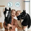 Mamabrum Hobby Horse Nero 68 cm – Cavallo a bastone per Anteprima dell’immagine prodotto 6