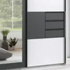 Schwebetürenschrank Kleiderschrank 273 cm Passepartout Produktbild-Vorschau 4