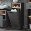 Szafka na pranie Vicco Beatrice Antracyt/Sonoma 38 x 93 cm Podgląd zdjęcia produktu 1