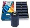 Nähgarn Polyester 1 Spule 40/2 120er 1000m Allesnäher Sortiment dunkelblau Produktbild-Vorschau
