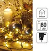 80-tlg. LED-Kugel-Lichterkette, warm-weiße LEDs Produktbild-Vorschau 6
