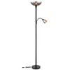Globo Lighting Stehleuchte Metall schwarz matt, 1x E27 Produktbild-Vorschau 5