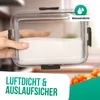 Avalo Glas Frischhaltedosen met Deckel - Meal Prep Trays - Produktbild-Vorschau 4