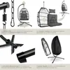 Fauteuil suspendu Ariane avec structure et coussin 160kg - Voir les images du produit 5