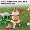 Wiltec Kit Presse et Broyeur à fruits – capacité 7 L / 18 L Voir les images du produit 5