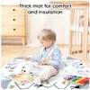 Multifunktionale krabbeldecke mit spielbogen – baby Produktbild-Vorschau 4