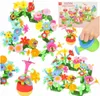 Fiori blocchi creativi giardino fiorito 175 elementi Anteprima dell’immagine prodotto 1