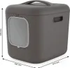 Rotho Katzentoilette WHITE XL grau Produktbild-Vorschau 9