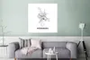 MuchoWow® Poster Stadtplan - Deutschland - Schwarz und weiß Produktbild-Vorschau 5