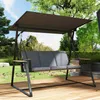 Outsunny Gartenschaukel mit Dach, Kissen und Produktbild-Vorschau 8