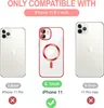 Coque magnétique transparente pour iPhone 11, compatible Voir les images du produit 7