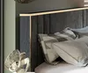 Designer Schlafzimmer Komplett Moon in Schwarz-Gold mit Produktbild-Vorschau 8