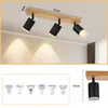 ZMH reflektor sufitowy 3 płomienie czarna lampa kuchenna Podgląd zdjęcia produktu 4