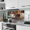Küchenrückwand Spritzschutz Glas mit Motiv Kaffeegenuss 40 Produktbild-Vorschau 2
