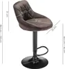 2er Set Barhocker Barstuhl Tresenhocker höhenverstellbar Produktbild-Vorschau 7