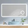 EMKE Lustro łazienkowe LED 120x60cm Lustro łazienkowe z Podgląd zdjęcia produktu 1