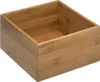 Organisateur en bambou pour ustensiles cosmétiques, 18 x 18 Voir les images du produit 1