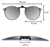 CREYESTAL Polarisiert Sonnenbrillen Aufsatz Brille, Produktbild-Vorschau 3