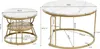 ProximaX Couchtisch Runder Kaffeetisch, 2tlg. mit Produktbild-Vorschau 11