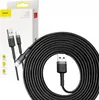 Baseus CALKLF-RG1, 3 m, USB A, Samec, Samec, Šedá, Černá, Náhled obrázku produktu 11