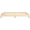 vidaXL Boxspringbettgestell Creme 160x200 cm Stoff Produktbild-Vorschau 6