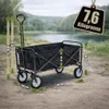 BigDean Bollerwagen faltbar 105L, bis 100 kg belastbar – Produktbild-Vorschau 3