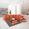 Ledersofa Design Sofa Ecksofa L Form Modernes Ecksofa Produktbild-Vorschau 4