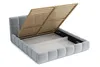 Polsterbett Doppelbett GIOTTO 180x200cm Stoff Magic Velvet Produktbild-Vorschau 2