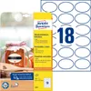 Avery Zweckform 5087 Ovale Etiketten, ablösbar, A4, 63,5 x Produktbild-Vorschau 8