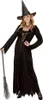 Hexe Kleid mit Hut schwarz L Produktbild-Vorschau 2