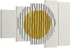Bild auf Leinwand - Leinwandbild - 5 Teile - Modern Piece Produktbild-Vorschau 1