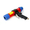 A red and blue pneumatic cartridge gun is shown against a white background. Podgląd zdjęcia produktu