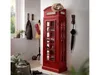 Vitrine rote Telefonzelle London Style Barschrank Produktbild-Vorschau 7