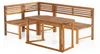 Balkontisch-Set mit Eckbank – Akazienholz  ca. 150 x 100 x Produktbild-Vorschau 4